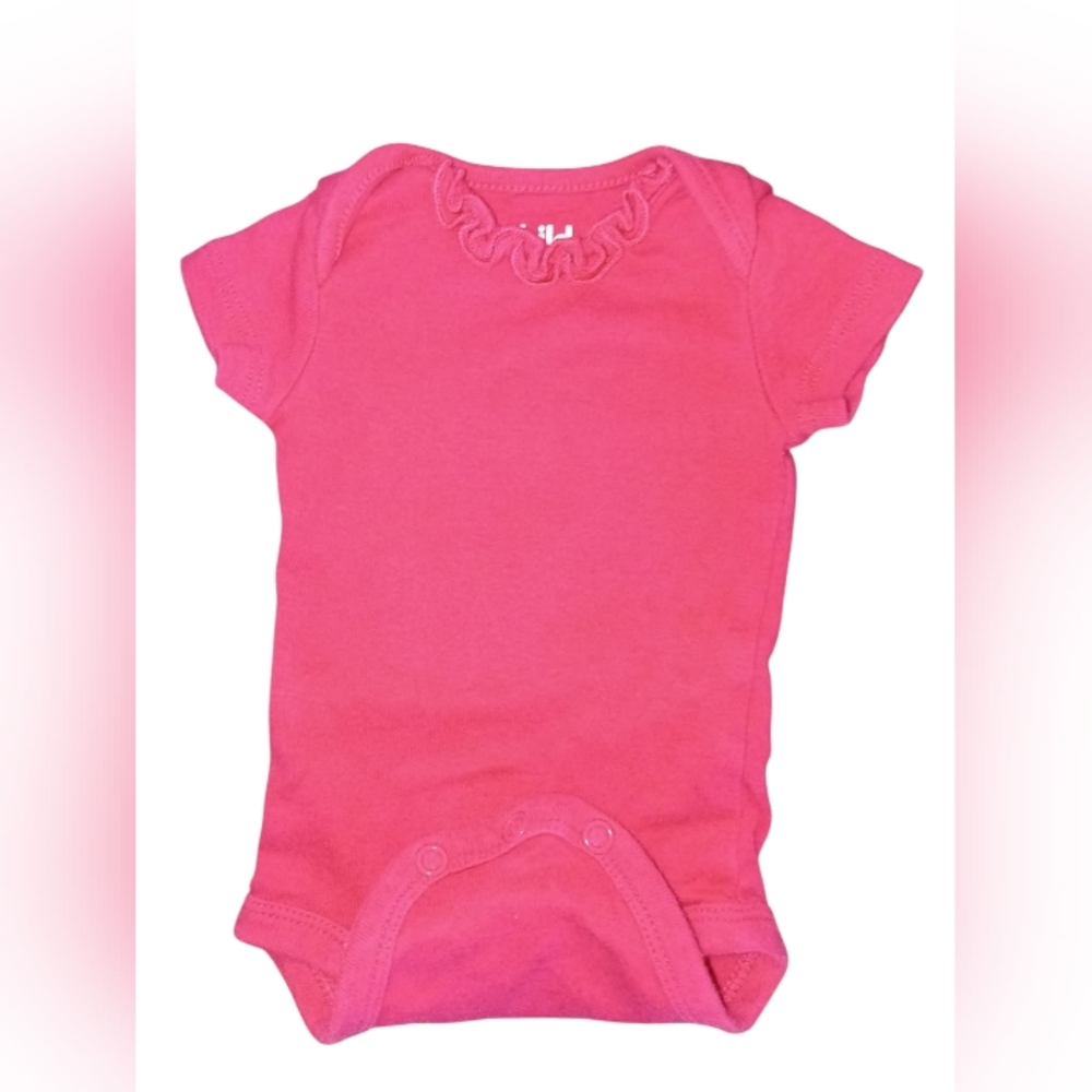Child of Mine Baby Girl's Pink Newborn Onesie One Piece Bodysuit